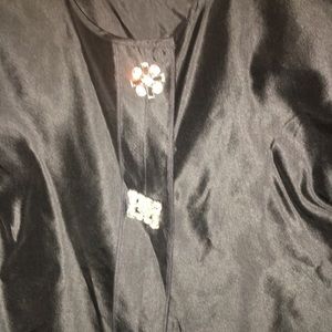 Talbots rhinestone button vest 10